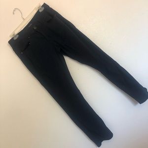 Mens fried-denim pants